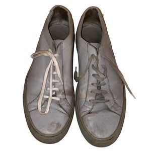 Common Projects Achilles Low Sneakers Size‎ EUR 45 US 12 Grey Distressed